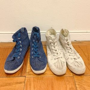 Coach High Top sneakers sz 8